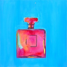 Perfume Bottles - Blue